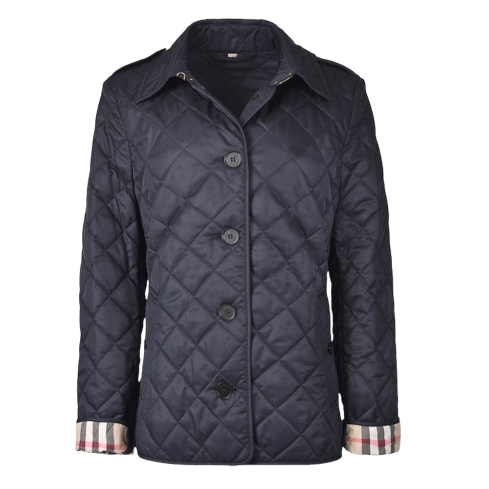 BURBERRY Black Quilted Utility Jacket - Picture 3 of 11